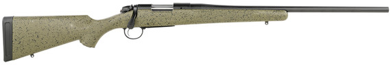 Bergara B14S103C B-14 Hunter 243 Win 4+1 22 in, Graphite Black Cerakote Barrel, SoftTouch Speckled Green Stock, Rifle
