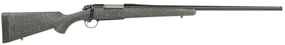 Bergara B14S503C B-14 Ridge 243 Win 4+1 22 in Graphite Black Cerakote #5 Contour Threaded Barrel, Graphite Black Cerakote Steel Receiver, Black/Gray Speckled Synthetic Stock, Rifle