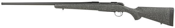 Bergara B14S503C B-14 Ridge 243 Win 4+1 22 in Graphite Black Cerakote #5 Contour Threaded Barrel, Graphite Black Cerakote Steel Receiver, Black/Gray Speckled Synthetic Stock, Rifle
