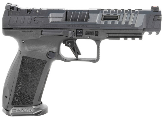 Canik HG6815N SFx Rival 9mm Luger 18+1 5 in Black Steel Barrel, Dark Side Ported/Serrated Steel Slide, Polymer Frame w/Beavertail & Picatinny Rail, Pistol