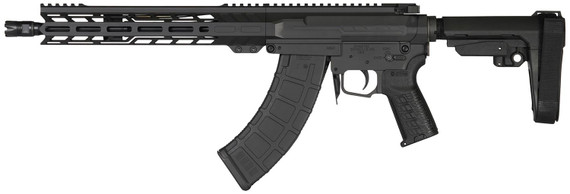 CMMG PE76A0B33AB Banshee MK47 7.62x39mm 12.50" 30+1 Black Cerakote Rec Black Nitride Barrel Synthetic Buffer Tube (No Brace) Black Polymer Grip Right Hand
