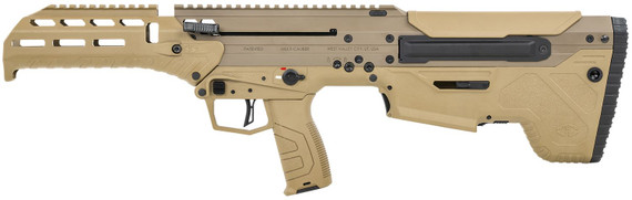Desert Tech MDRCHSEF Side Eject Rifle Chassis Flat Dark Earth Synthetic Bullpup with Pistol Grip Fits Desert Tech MDRx Right Hand