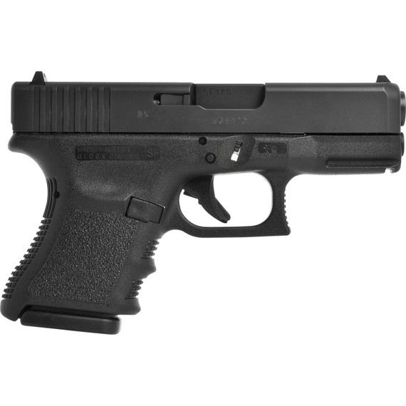 Glock 30SF, Semi-automatic, Striker Fired, Sub-Compact, 45 ACP, 3.78 in, Black, Interchangeable, 10 Rounds, 2 Mags, Fixed Sights, Polymer, Matte G30SFAUT