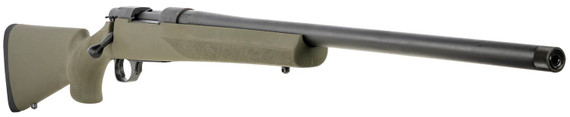Howa HGR72503 M1500 HS Precision 6.5 Creedmoor 4+1 24 in Blued Heavy Barrel, Blued Steel Receiver, Green Hogue OverMolded Synthetic Stock, Rifle
