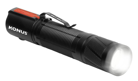 Konus 3931 KonusLight RC-7 Black 1200 Lumens White LED