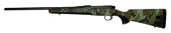 Mauser M18USMC308T M18 308 Win 5+1 22 in Threaded Cold Hammer Forged Barrel & Receiver w/Burnished Black Finish, USMC Camo Synthetic Stock w/Removeable Recoil Pad For Storage, Soft Grip Inlays At Fore-End &, Pistol Grip, Three-Position Safety, Rifle