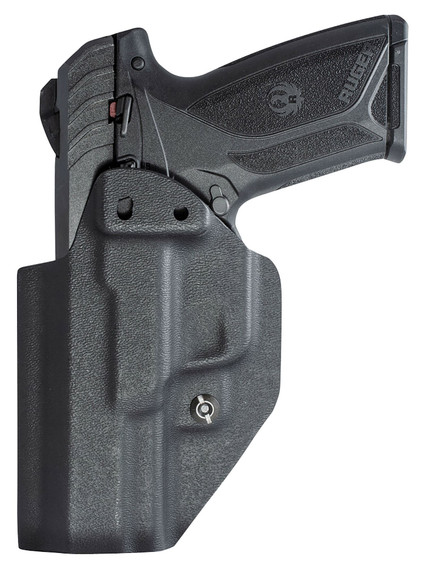 Mission First Tactical HRUSEC9AIWBABL Appendix IWB/OWB Black Polymer Belt Clip Fits Ruger Security-9, Holster