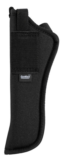 Uncle Mikes 21012 GunMate Hip OWB Size 12 Black Tri-Laminate Belt Loop Fits Large Frame, Pistol Fits 4-5 in Barrel Right Hand, Holster