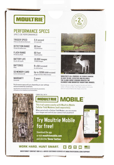 Moultrie MCG14002 A900I Moultrie Pine Camo 30 MP Resolution IR Flash 16GB Memory