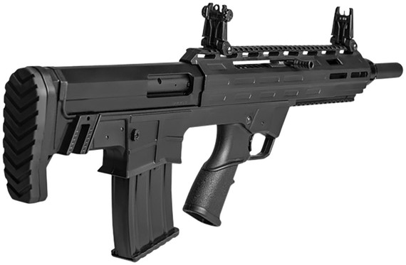 Tokarev USA 21000105 TBP 12 Gauge Semi-Auto 3 in 5+1 18.50 in Black Steel Barrel, Black Receiver w/Picatinny Rail, Black Bullpup Synthetic Stock, Shotgun