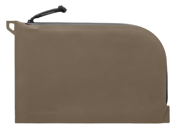Magpul MAG1264245 DAKA Single, Pistol Case FDE 1, Handgun w/ Water-Repellant Zipper