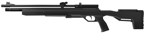 Crosman CPI77S Icon Air, Rifle PCP 177 12+1 Shot Black Black Receiver Black Fixed All Weather Stock