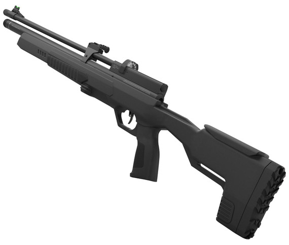 Crosman CPI77S Icon Air, Rifle PCP 177 12+1 Shot Black Black Receiver Black Fixed All Weather Stock