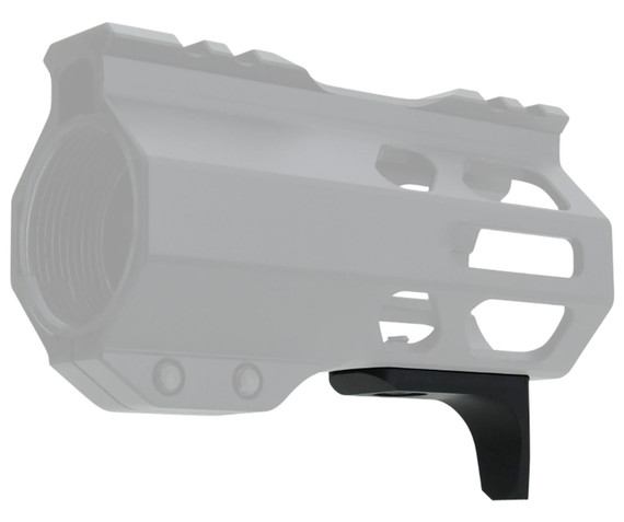 TacFire MAR133G2 Handstop Gen 2 1-Slot Black Aluminum for M-Lok Rail