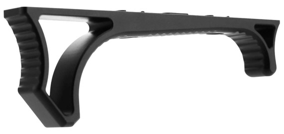 TacFire MAR133G3 Handstop Gen 3 2-Slot Black Aluminum for M-Lok Rail
