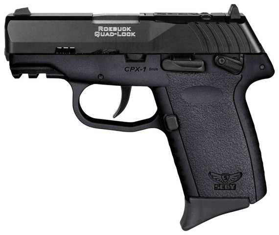 SCCY Industries CPX1CBBKRDRG3 CPX-1 Gen3 RDR 9mm Luger 10+1 3.10 in Black Polymer w/Picatinny Rail Serrated Black Nitride SS Slide Black Polymer Grip, Pistol