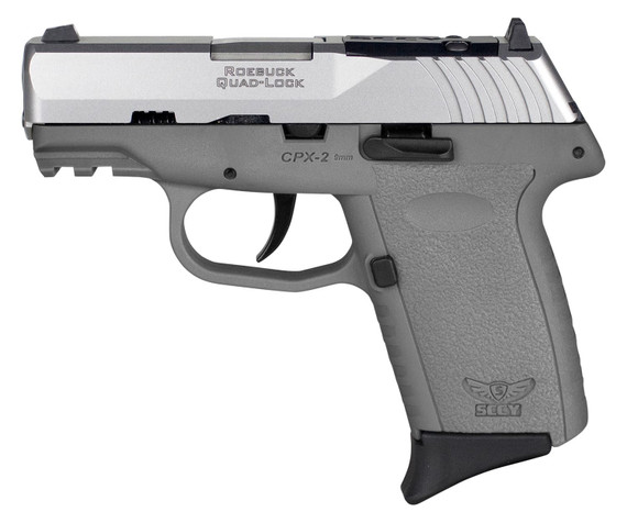 SCCY Industries CPX2TTSGRDRG3 CPX-2 Gen3 RD 9mm Luger 10+1 3.10 in Sniper Gray Polymer w/Picatinny Rail Serrated Stainless Steel Slide Sniper Gray Polymer Grip, Pistol