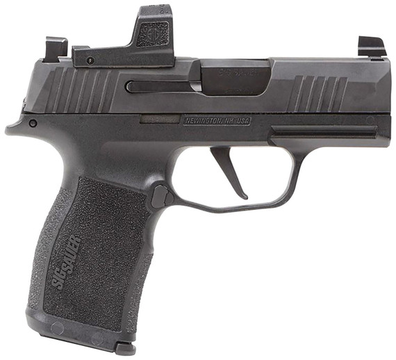 Sig Sauer 365X9BXR3RXZE P365X ROMEOZERO Elite 9mm Luger 12+1 3.10in Black Barrel, Nitron Optic Ready/Serrated SS Slide, Black Stainless Steel Frame w/Sig Rail, Black X Polymer Grips