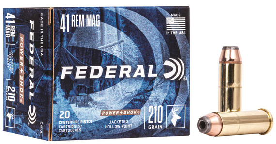 Federal 41 Remington Magnum Ammunition C41A