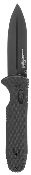 S.O.G SOG12610557 Pentagon XR LTE 3.60 in Folding Spear Point Graphite TiNi Cryo CTS XHP Blade/Black G10 Handle Includes Belt Clip, Knife