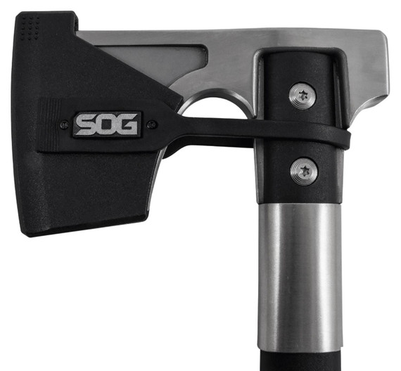 S.O.G SOGCH1001C Camp 3.10 in Blade Stainless Steel Blade Black GRN Handle 11.50 in Long Hatchet