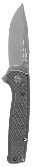S.O.G SOGTM1032BX Terminus XR LTE 2.95 in Folding Clip Point Plain Graphite TiCN Cryo CPM S35VN Steel Blade Black G10/Carbon Fiber Handle Features Box Packaging Includes Pocket Clip, Knife
