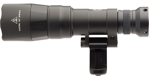 SureFire M340DFTBKPRO Dual Fuel Turbo Mini Scout Light Pro Black Anodized 350/650 Lumens White LED