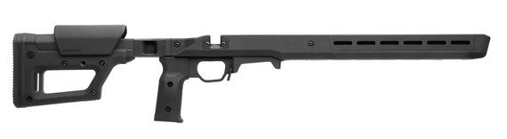 Magpul MAG1199BLK Pro 700 Lite SA Black Adjustable Synthetic Stock with Aluminum Chassis & Interchangeable Grips for Remington 700 Short Action