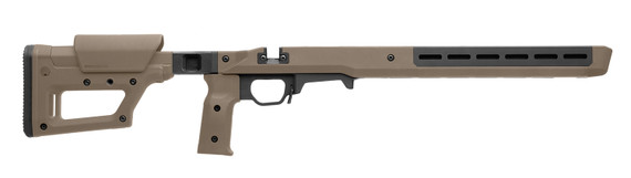 Magpul MAG1199FDE Pro 700 Lite SA FDE Adjustable Synthetic Stock with Aluminum Chassis & Interchangeable Grips for Remington 700 Short Action