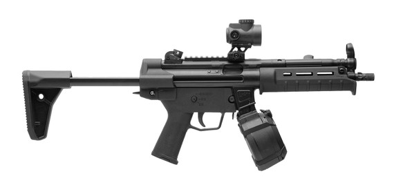 Magpul MAG1250BLK SL Stock Black Synthetic Collapsible Compatible w/H&K 94/H&K SP5/H&K MP5