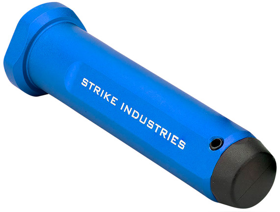 Strike Industries ARBHMILBLU Buffer Housing AR Mil-Spec Blue Anodized Aluminum for Mil-Spec Buffers