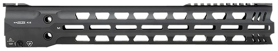 Strike Industries GRIDLOK416FD16 GridLok Full Duty With Quick Detach System 16 inL 1.57 inD M-LOK Black Aluminum for HK 416, HK MR556, M27 IAR