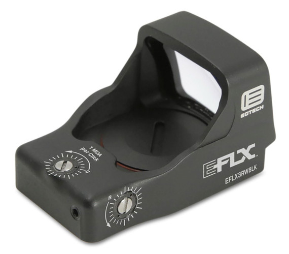 Eotech EFLX3RWBLK EFLX Mini Reflex Matte Black 1 x 3 MOA, Red Dot Sight