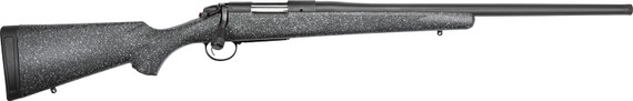Bergara B14L501C B-14 Ridge 30-06 Springfield 4+1 24 in Graphite Black Cerakote #5 Contour Threaded Barrel, Graphite Black Cerakote Steel Receiver, Black/Gray Speckled Fixed w/SoftTouch American Style Synthetic Stock, Rifle
