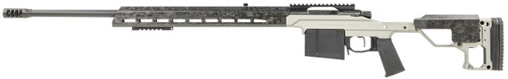 Christensen Arms 8010307100 Modern Precision 6mm Creedmoor 5+1 24 in Carbon Fiber Target Profile/Threaded Steel Barrel, Black Nitride Aluminum Rec., Tungsten Billet Chassis w/Folding Stock, , Rifle