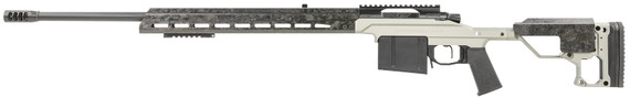 Christensen Arms 8010307200 Modern Precision 6.5 Creedmoor 5+1 22 in Carbon Fiber Target Profile/Threaded Steel Barrel, Black Nitride Aluminum Rec., Tungsten Billet Chassis w/Folding Stock, , Rifle