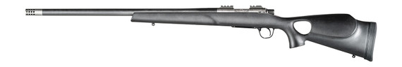 Christensen Arms 8010800105 Summit TI 6.5 PRC 3+1, 24 in Natural Titanium Steel Threaded Barrel, Natural Titanium Aluminum Receiver, Natural Carbon Fiber Fixed Thumbhole Stock, Rifle