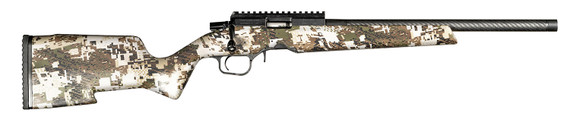 Christensen Arms 8011200700 Ranger 22 LR 10+1 Capacity, 18 in Carbon Fiber/Threaded Barrel, Black Anodized Finish, Sitka Subalpine Camo Stock, Rifle