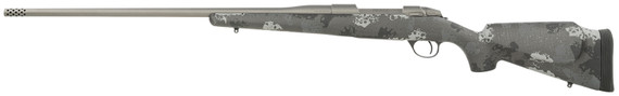 Fierce FSF7RM24TP Fury 7mm Rem Mag Caliber with 3+1 Capacity, 24 in Stainless Barrel, Gray Cerakote Metal Finish, & Phantom Camo Synthetic Stock, Right Hand (Full Size), Rifle