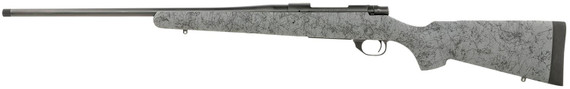 Howa HHS43161 M1500 HS Precision 308 Win 5+1 22 in Threaded Barrel, Black Metal Finish, Gray Black Webbed Fixed HS Precision Stock, Rifle