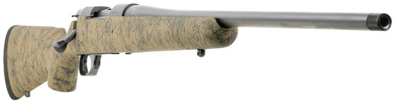 Howa HHS43163 M1500 HS Precision 308 Win 5+1 22 in Threaded Barrel, Black Metal Finish, Green with Black Webbing Fixed HS Precision Stock, Rifle
