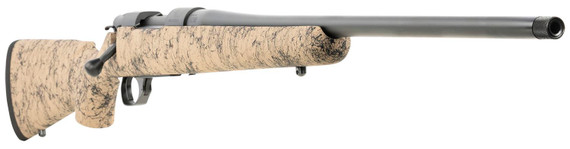 Howa HHS43164 M1500 HS Precision 308 Win 5+1 22 in Threaded Barrel, Black Metal Finish, Tan Black Webbed Fixed HS Precision Stock, Rifle