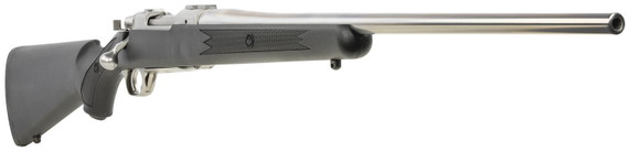 Ruger 57133 Hawkeye Sports South Exclusive Full Size 30-06 Springfield 4+1 22 in Matte Stainless Steel Barrel, Integral Scope Base Steel Receiver, Black All Weather Synthetic Stock, Rifle