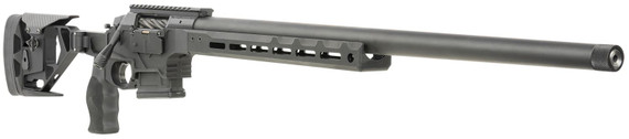 Seekins Precision 0011710101BLK Havak HIT Full Size 6mm Creedmoor 3+1 24 in Black Threaded Barrel, Black Picatinny Rail Steel Receiver, Adjustable Folding Aluminum Chassis, AR-Style Vertical Grip, Rifle