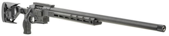 Seekins Precision 0011710103BLK Havak HIT Full Size 6.5mm Creedmoor 3+1 24 in Black Threaded Barrel, Black Picatinny Rail Steel Receiver, Adjustable Folding Aluminum Chassis, AR-Style Vertical Grip, Rifle