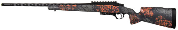 Seekins Precision 0011710115US Havak PH2 Full Size 6.5mm Creedmoor 5+1 24 in Charcoal Gray Fluted/Threaded Barrel, Black Picatinny Rail Stainless Steel Receiver, Urban Shadow Camo Fixed Synthetic Stock, Rifle