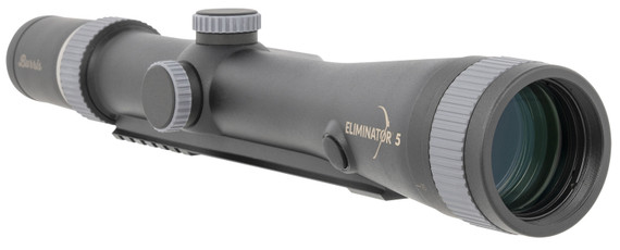 Burris 200155 Eliminator 5 Laser Matte Black 5-20x50mm X96 Reticle Features Laser Rangefinder, Rifle Scope