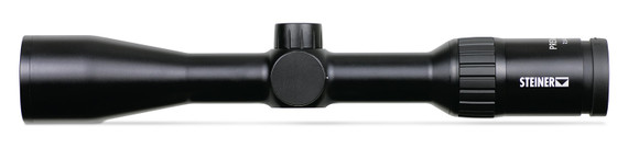 Steiner 8770 Predator 4 Black, 2.5-10x42mm, 30mm Tube, Second Focal Plane, Illuminated Ballistic E3 Reticle, Rifle Scope