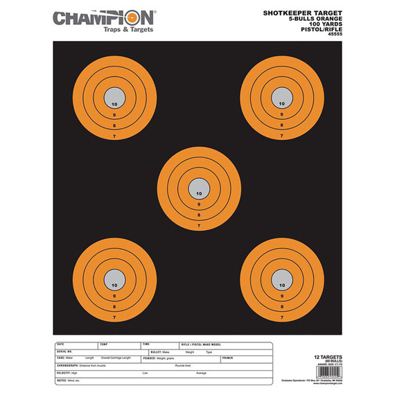 Champion Targets 45555