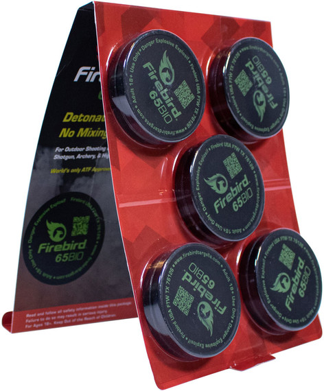 Firebird USA 65BIO 65BIO Flash/Smoke/Sound Impact Universal Firearm 65mm 10 Pk.